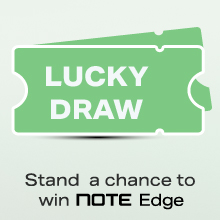 stand a chance to win another NOTE Edge